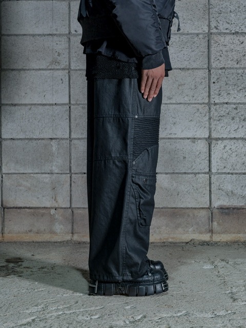 パンツ DIG YOUR OWN GRAVE 2WAY DIG YOUR OWN GRAVE】COATING BIKER PANTS | OUR BRAND,DIG YOUR