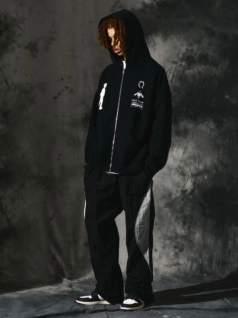 DOMINANT★韓国★Believe Vintage Bio Washing Hoodie Zip-Up DOMINANT】Believe Vintage Bio Washing Hoodie Zip-Up | OUR