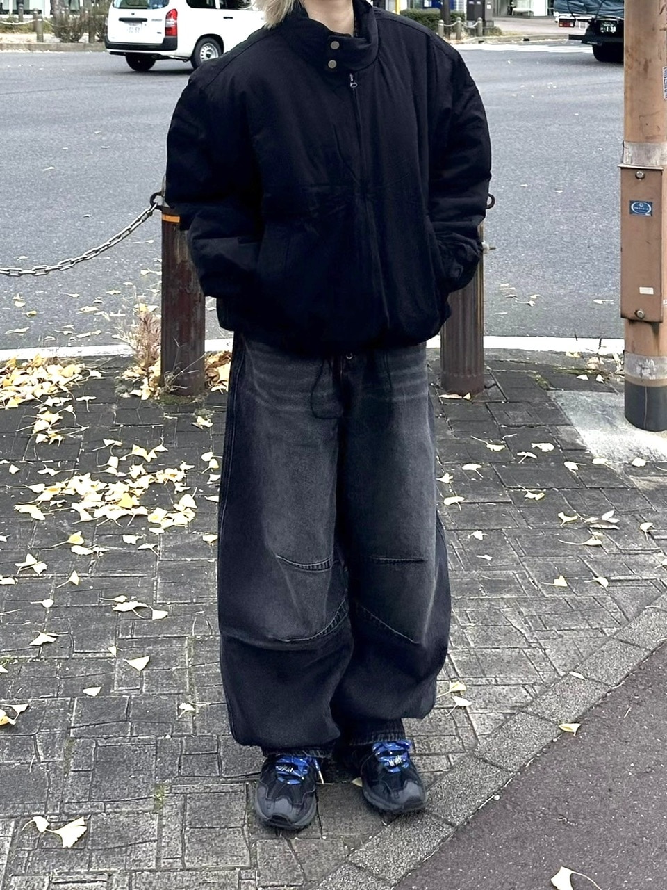 受注制【youll】pin tuck denim pants (2color)