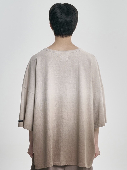 【AJO AJOBYAJO】25SS★ Gradation Washed T-Shirt AJOBYAJO】Gradation Washed T-Shirt | OUR BRAND,AJOBYAJO