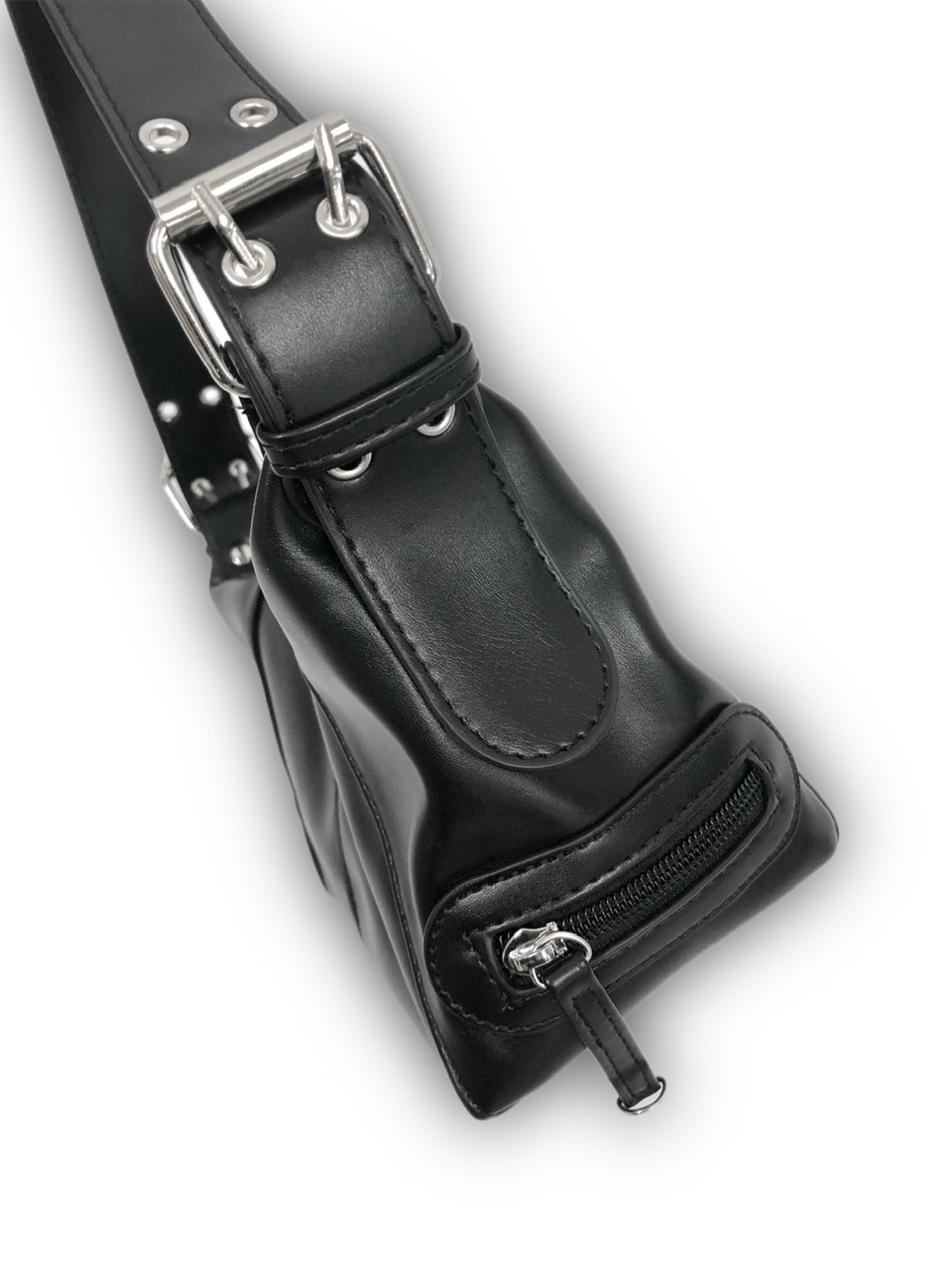 受注制【Never mind the XU】box hand bag (2color)