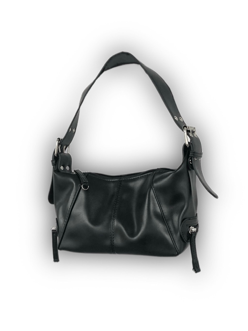 受注制【Never mind the XU】box hand bag (2color)