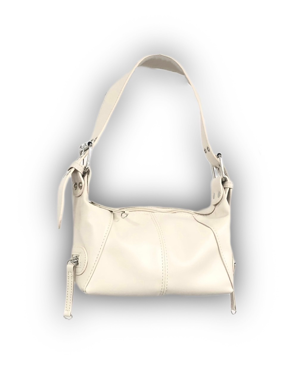 受注制【Never mind the XU】box hand bag (2color)