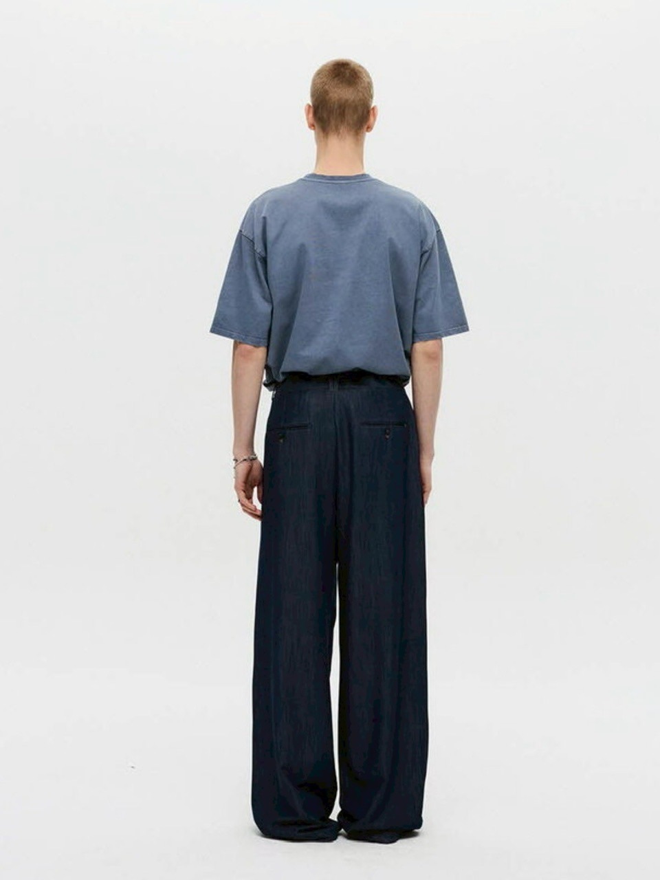 【DNSR】Belted Drape Slacks 