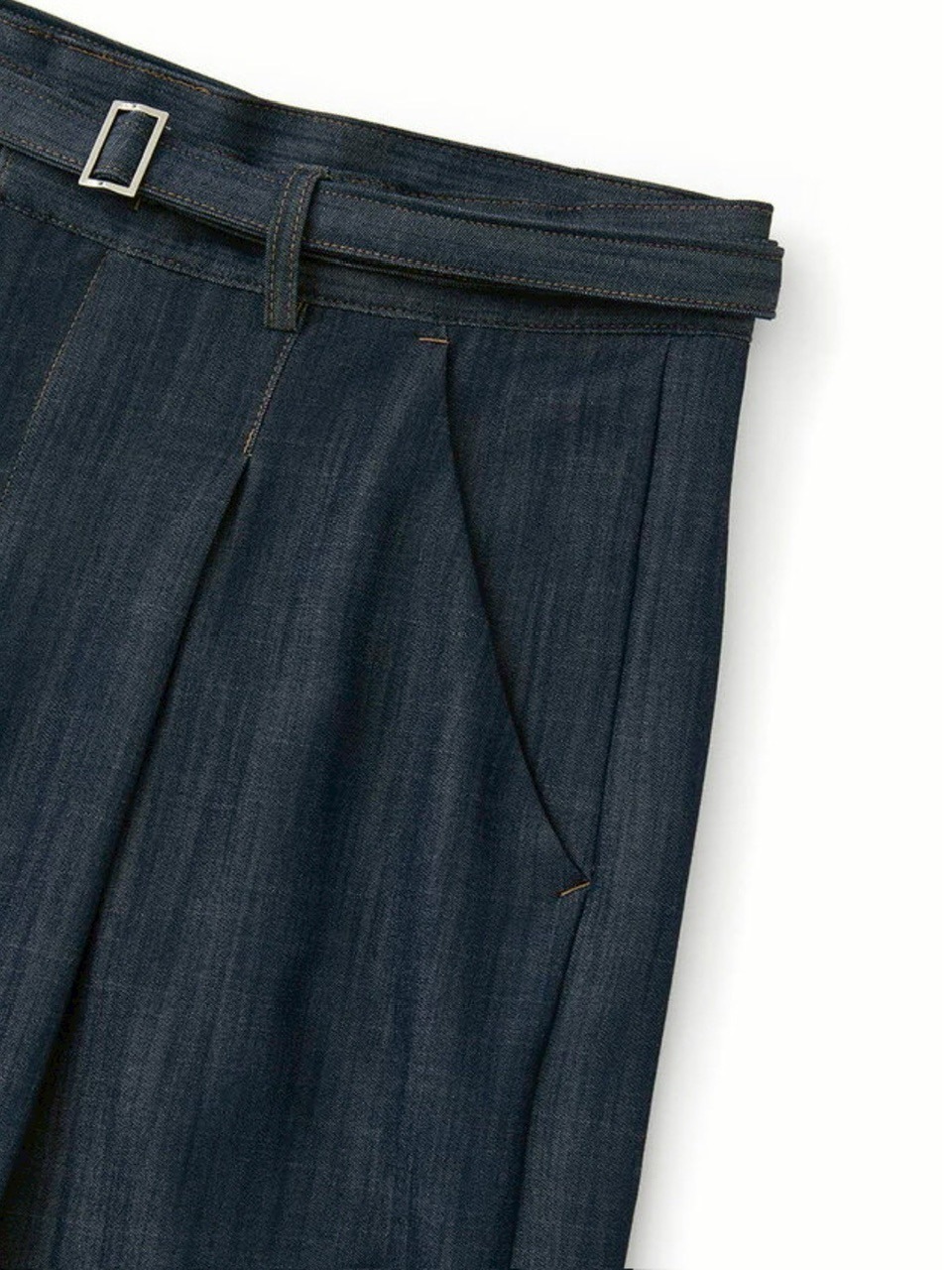 【DNSR】Belted Drape Slacks 