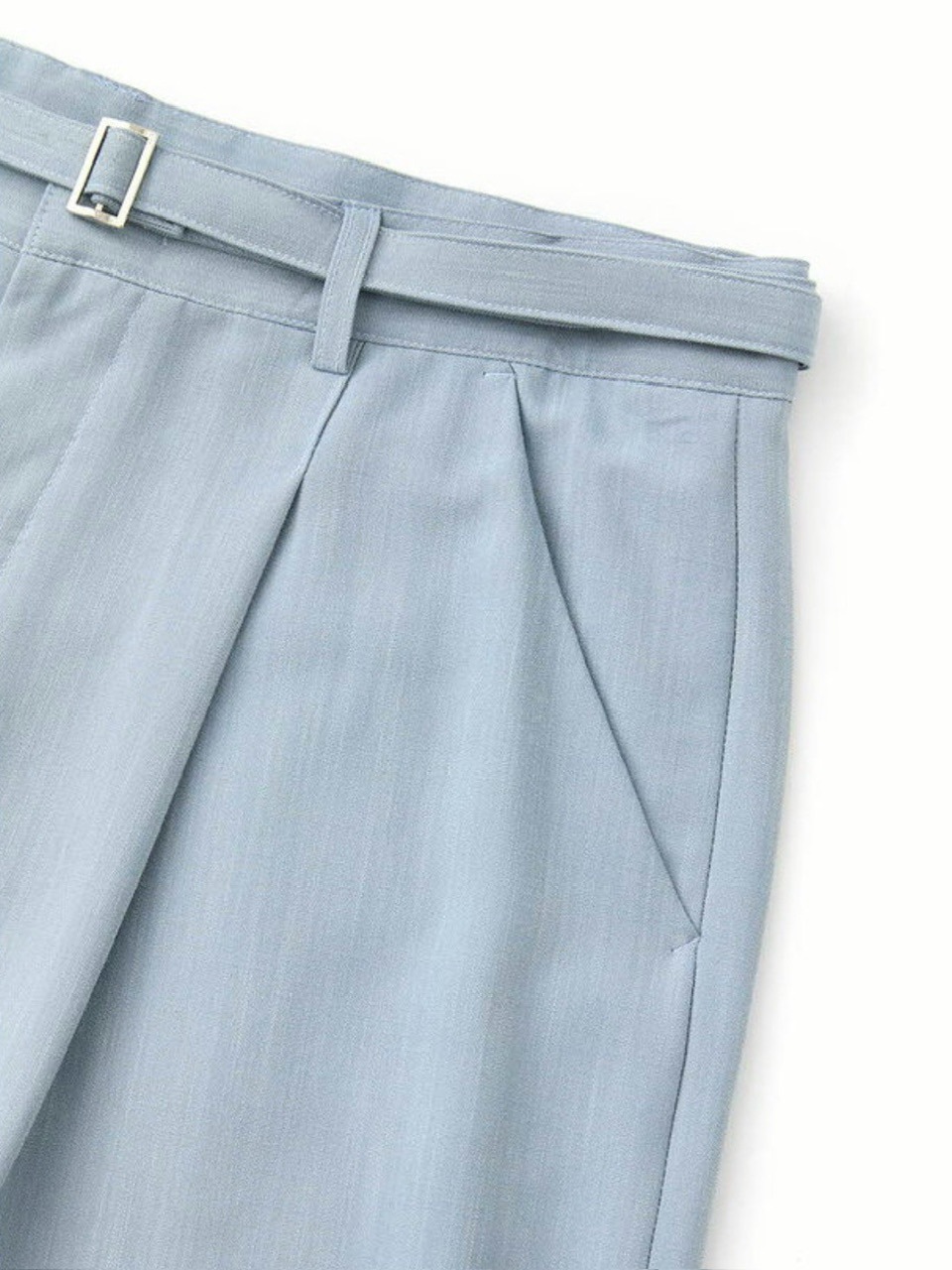 【DNSR】Belted Drape Slacks 