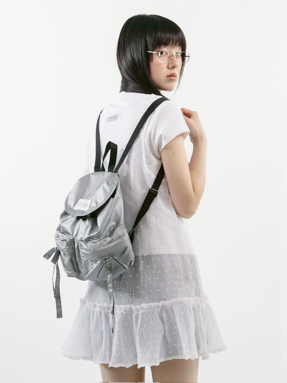 【TUOMIO】FRILL LAYERED DOT DRESS / 【トゥオミオ】フリルレイヤードドットワンピース