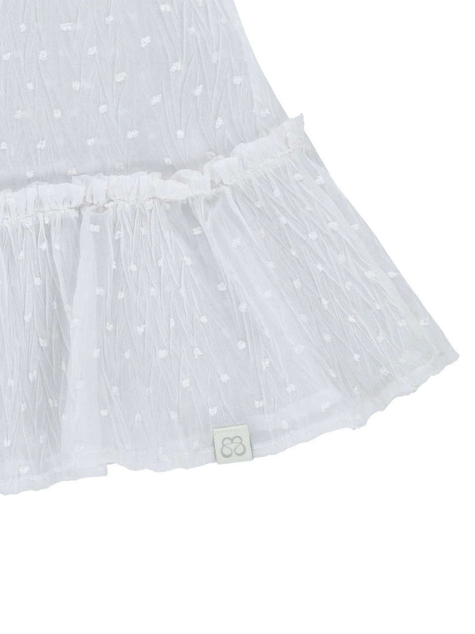 【TUOMIO】FRILL LAYERED DOT DRESS / 【トゥオミオ】フリルレイヤードドットワンピース