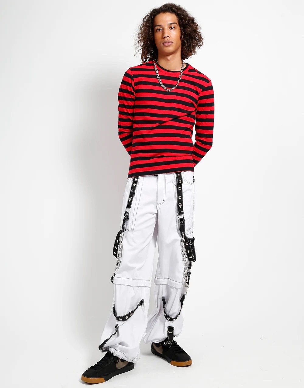 【TRIPP NYC】PYRAMID STUD STRAP PANT[AF7383M]