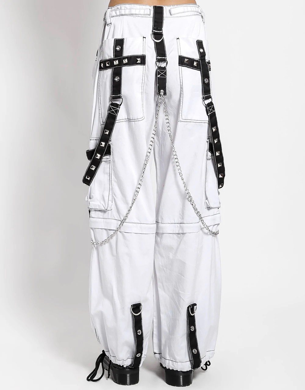 ★TRIPP NYC★ 安全ピン&チェーンアームウォーマー 送料関税込 7/28再入荷【TRIPP nyc】REFLECTOR DARK STREET PANT[AF7468M