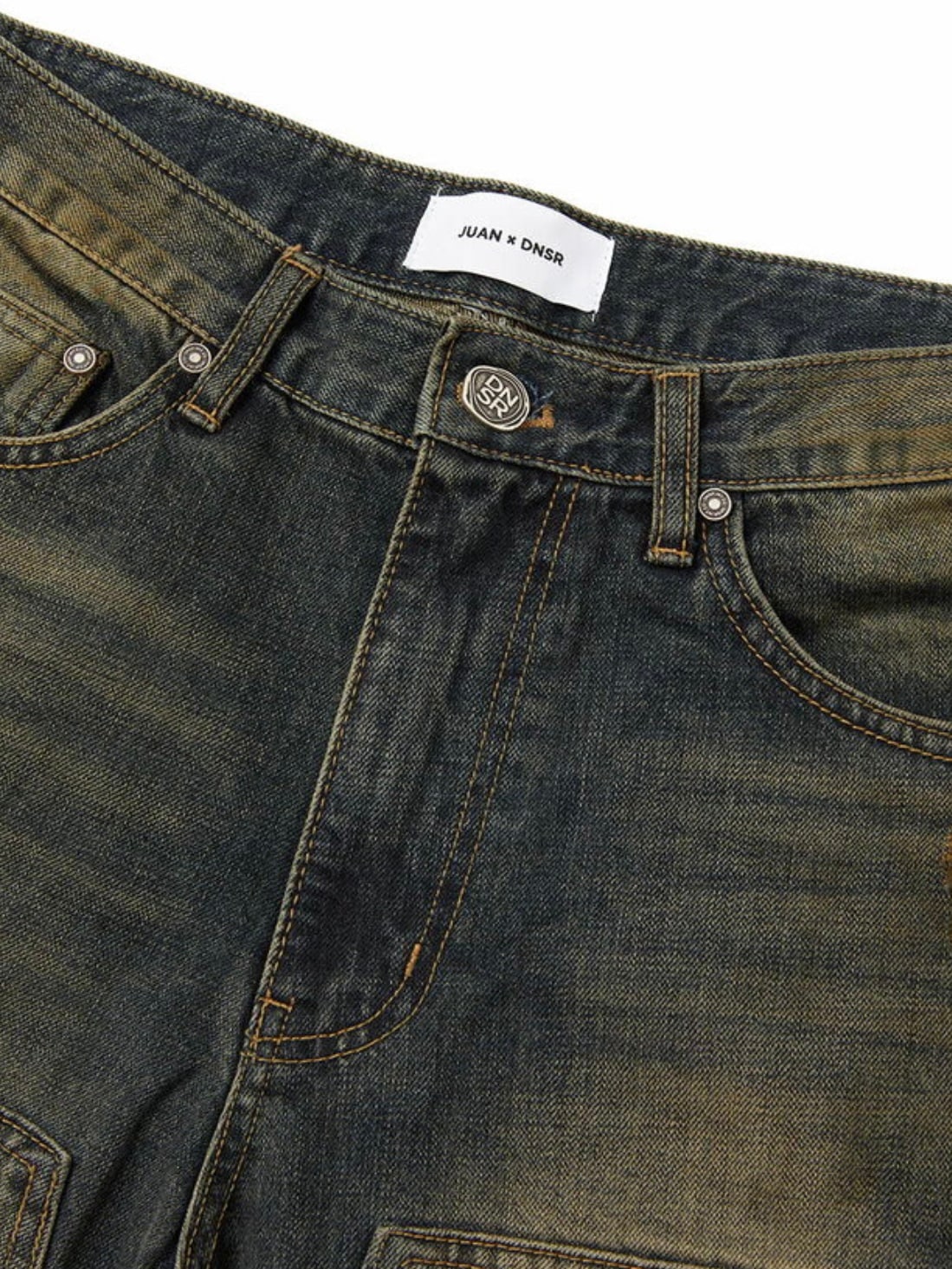 【DNSR】[JUANHOMMExDNSR] carpenter baggy denim pants