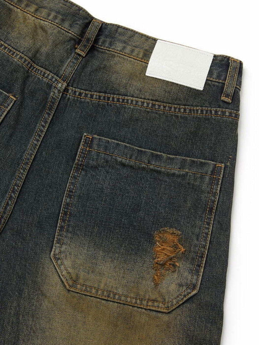 [TWN]★25SS★韓国人気★URBANE CARPENTER DENIM PANTS Another Tomorrow Carpenter Denim Wide Leg Pants - Bergdorf