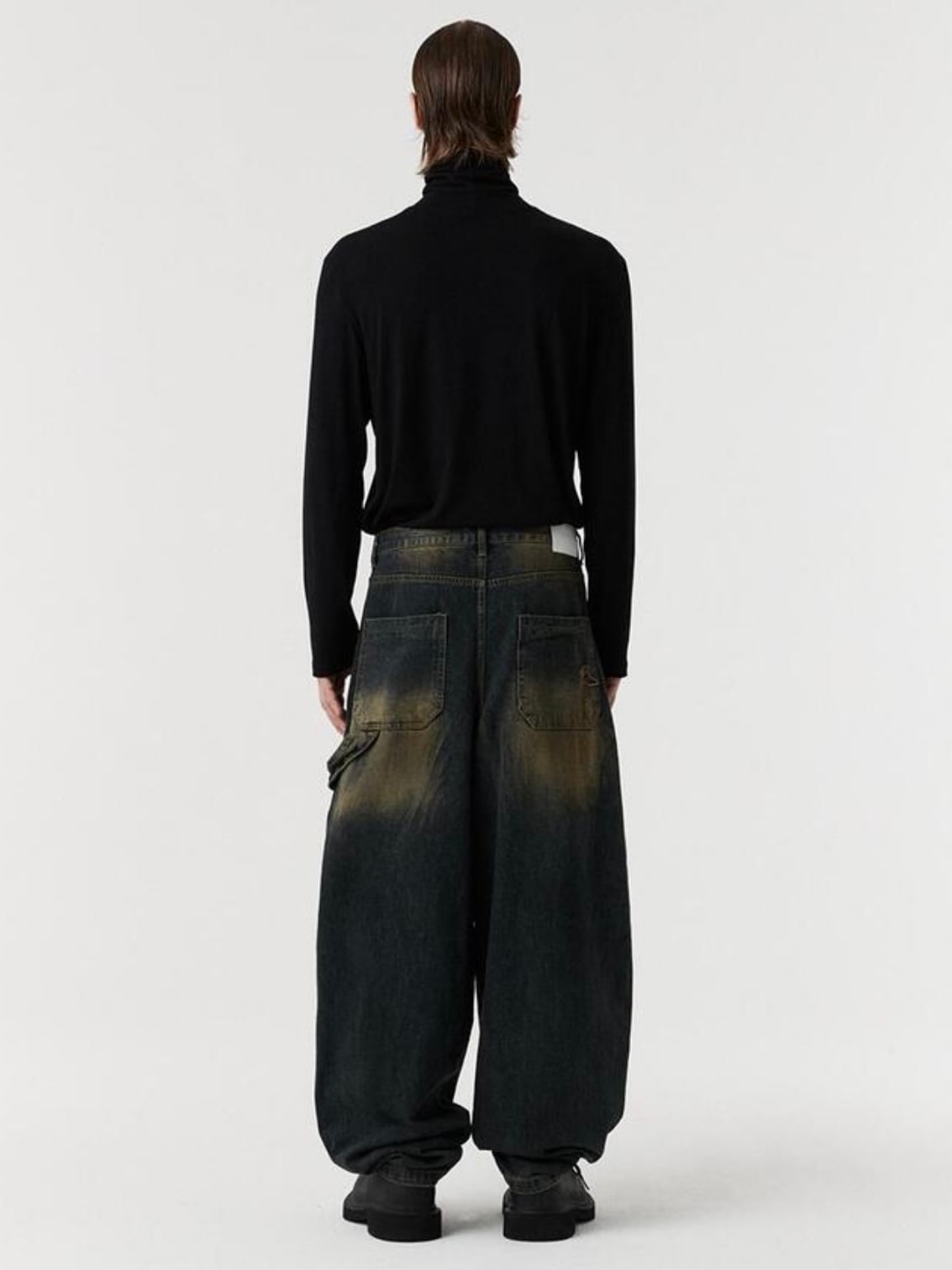 【DNSR】[JUANHOMMExDNSR] carpenter baggy denim pants