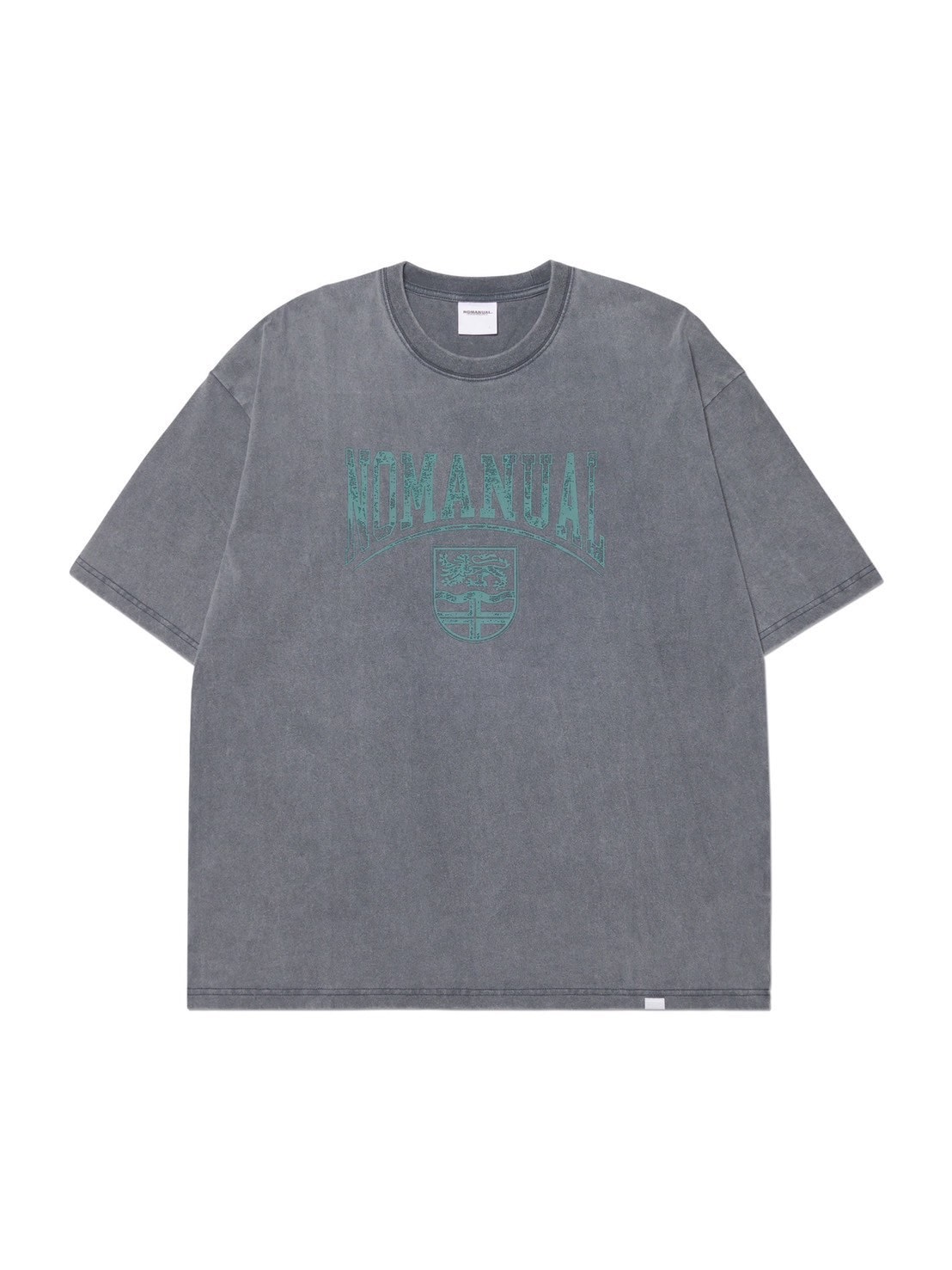 【NOMANUAL】 EMBLEM WASHED T-SHIRT ♥4Colors NOMANUAL】EMBLEM WASHED T-SHIRT | OUR BRAND,NOMANUAL