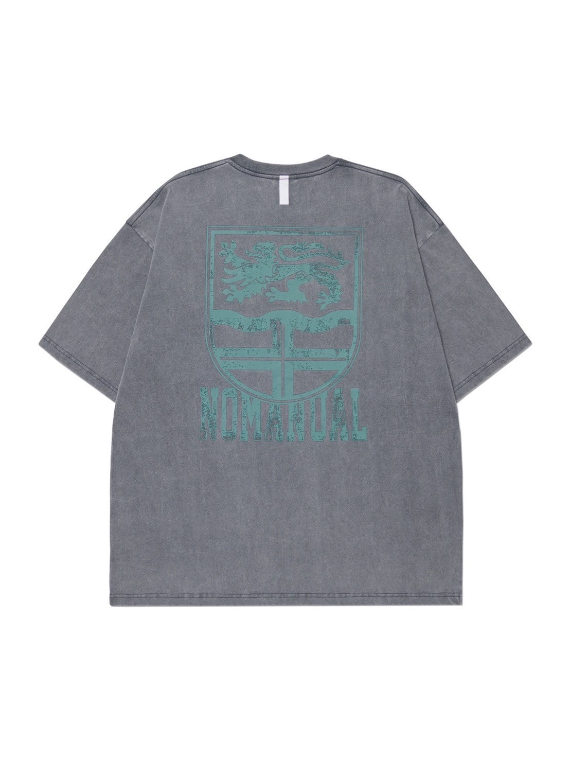 NOMANUAL】EMBLEM WASHED T-SHIRT | OUR BRAND,NOMANUAL