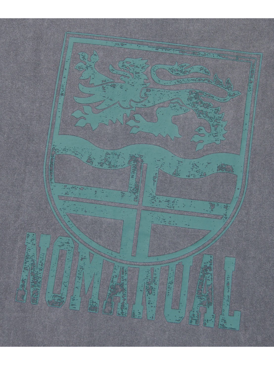 日本未入荷NOMANUALのEMBLEM WASHED T-SHIRT 全4色 日本未入荷NOMANUALのEMBLEM WASHED T-SHIRT 全4色 (NOMANUAL/T