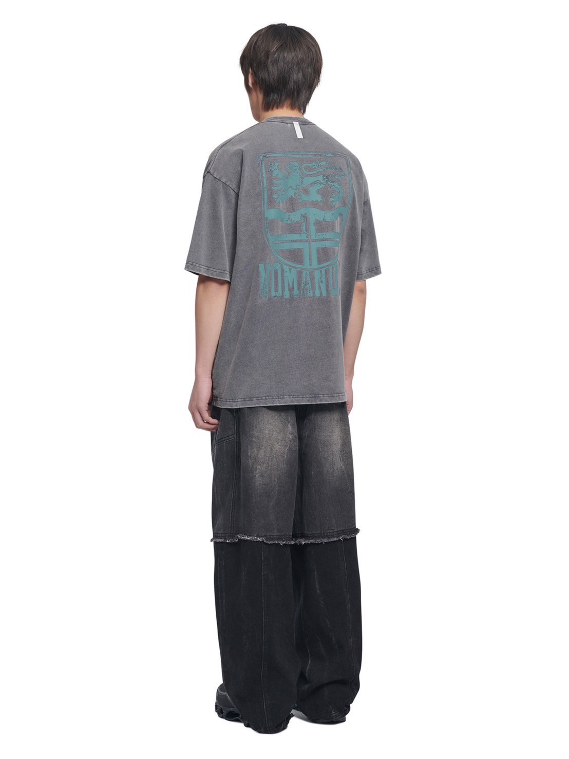 日本未入荷NOMANUALのEMBLEM WASHED T-SHIRT 全4色 日本未入荷NOMANUALのEMBLEM WASHED T-SHIRT 全4色 (NOMANUAL/T
