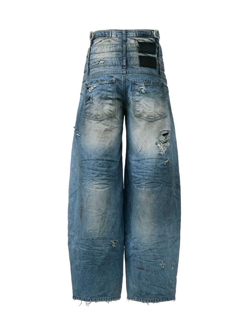 【ANOTHERYOUTH】3 layered destroyed jeans ANOTHERYOUTH】3 layered destroyed jeans | OUR BRAND
