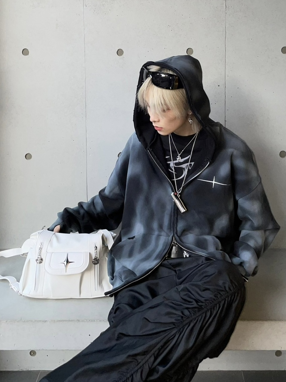 pressing Web Shop 【SUPADA】パーカー 受注制【SUPADA】dirty zip hoodie | OUR BRAND,SUPADA