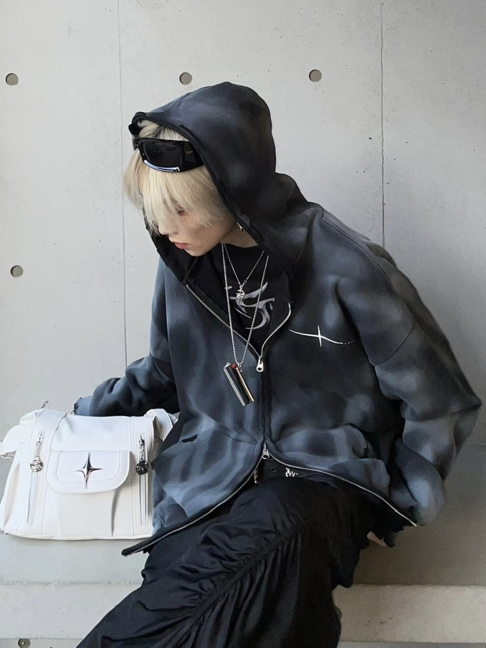 日本初の hoodie zip 受注制【SUPADA】dirty | BRAND,SUPADA OUR トップス