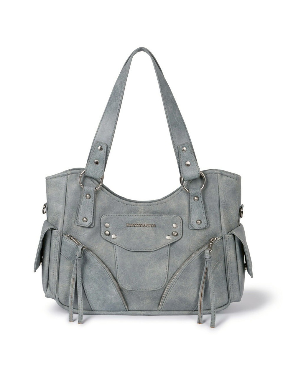 6/2再入荷【IUGAMAKARAS】Studded Leather Shoulder Bag | OUR