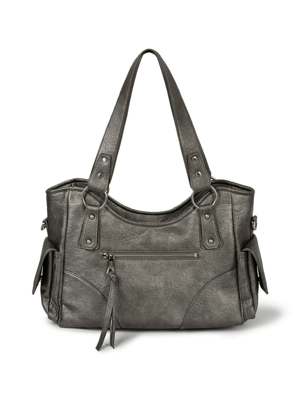 6/2再入荷【IUGAMAKARAS】Studded Leather Shoulder Bag | OUR