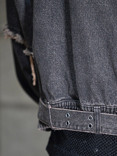 DIG YOUR OWN GRAVE】DENIM PULLOVER (2color) | OUR BRAND,DIG