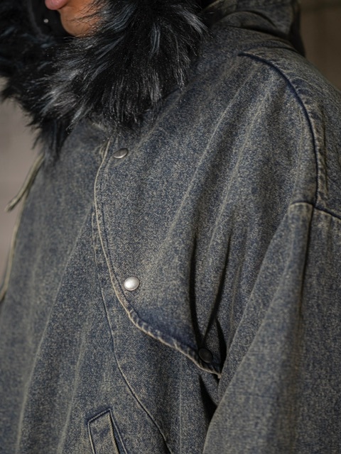 DIG YOUR OWN GRAVE】DENIM PULLOVER (2color) | OUR BRAND,DIG