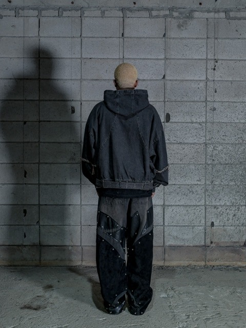 DIG YOUR OWN GRAVE】DENIM PULLOVER (2color) | OUR BRAND,DIG