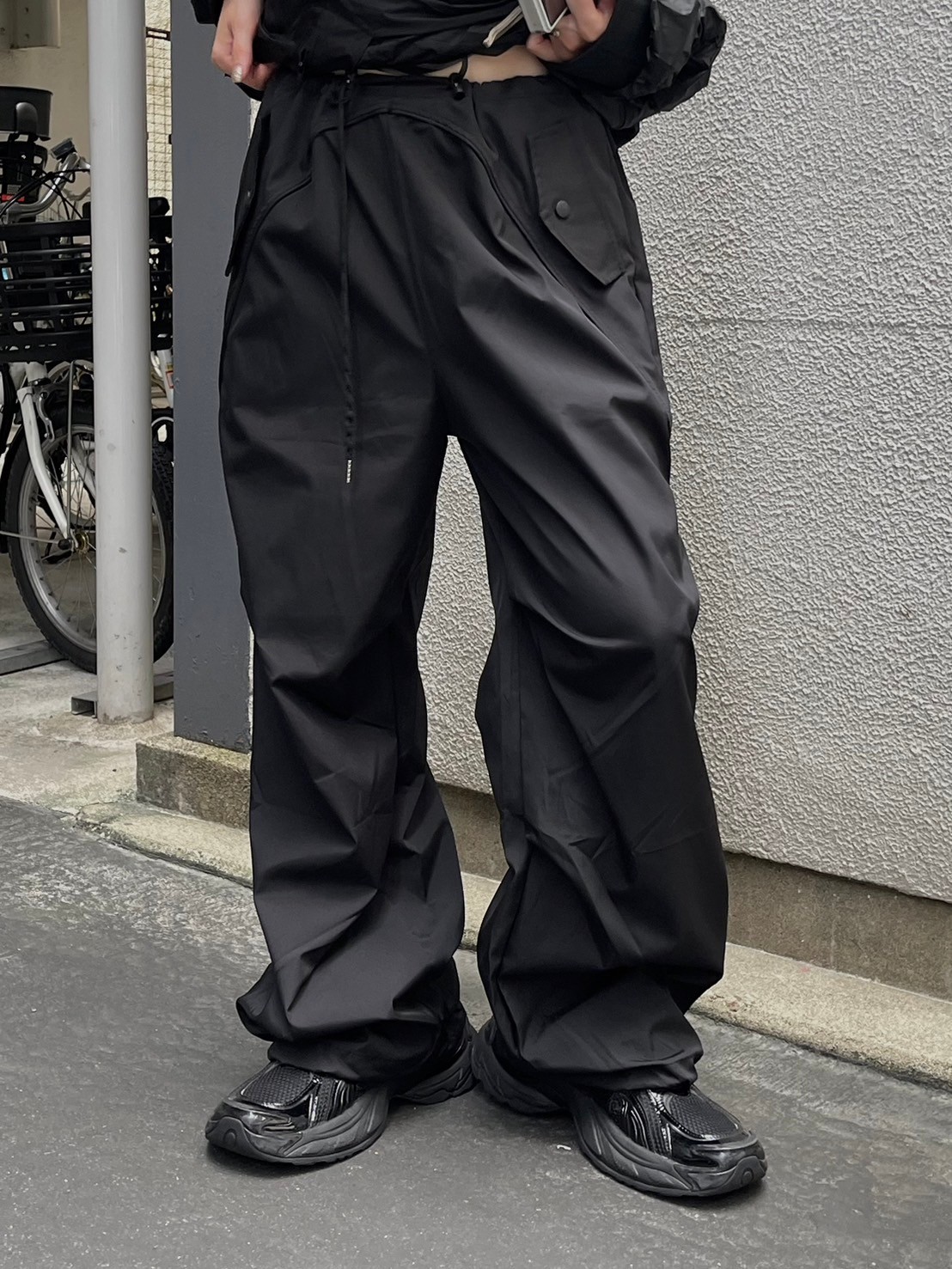 パンツ Eongul Double Design Nylon Pant Double Pocket Design Nylon Pants | Ëongul (ヨングル