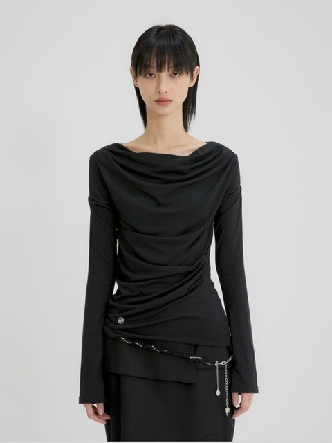 【FLARE UP】 2.Drape Long Sleeve /追跡付 FLAREUP】2.Drape Long Sleeve | OUR BRAND,FLAREUP | PRESSING