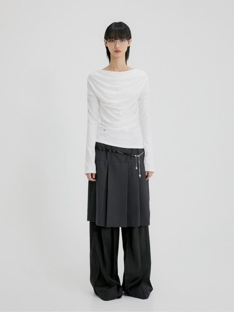 【FLARE UP】 2.Drape Long Sleeve /追跡付 FLAREUP】2.Drape Long Sleeve | OUR BRAND,FLAREUP | PRESSING