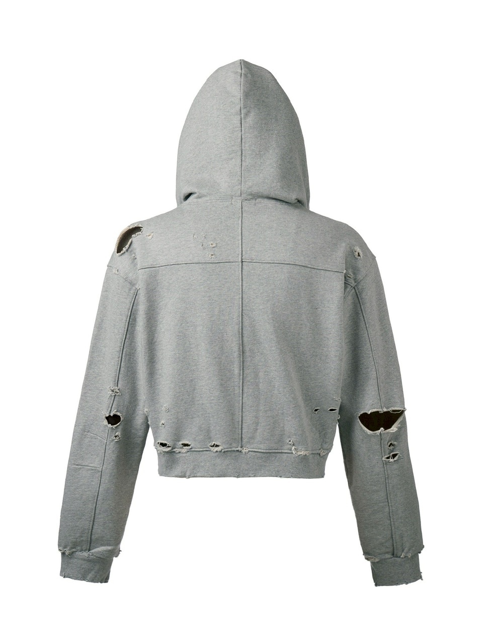 ●ANOTHERYOUTH● damaged crop zip-up hoodie (2色) ANOTHERYOUTH】damaged crop zip-up hoodie | OUR BRAND