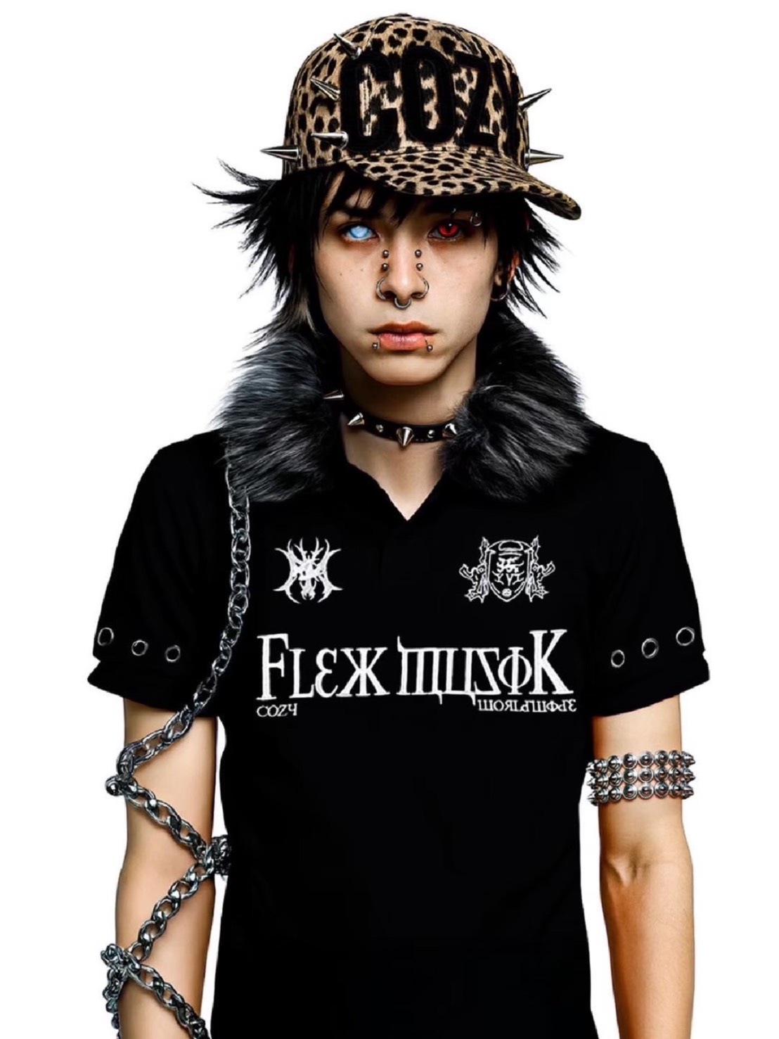 12/8 21:00発売【Cozy world Wide】COZY SPIKED LOGO CAP / 【コージー