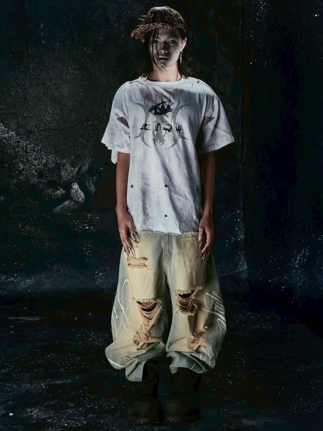 Cozy world Wide】COZY SPIKED LOGO CAP / 【コージーワールドワイド