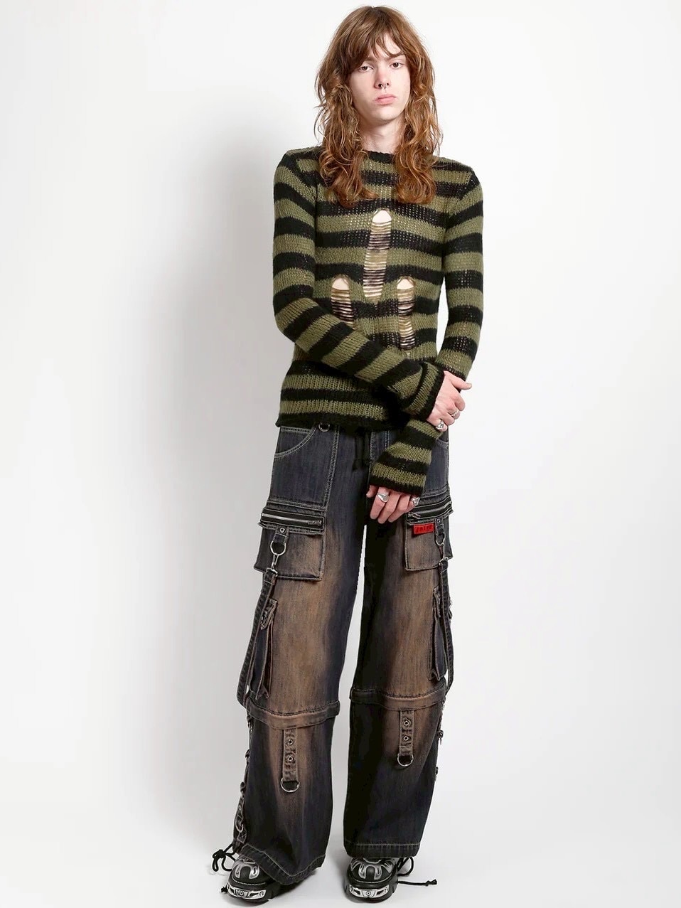 TRIPP nyc】ZIP LOCK PANT DIETY WASH[JM896DR] / 【トリップ