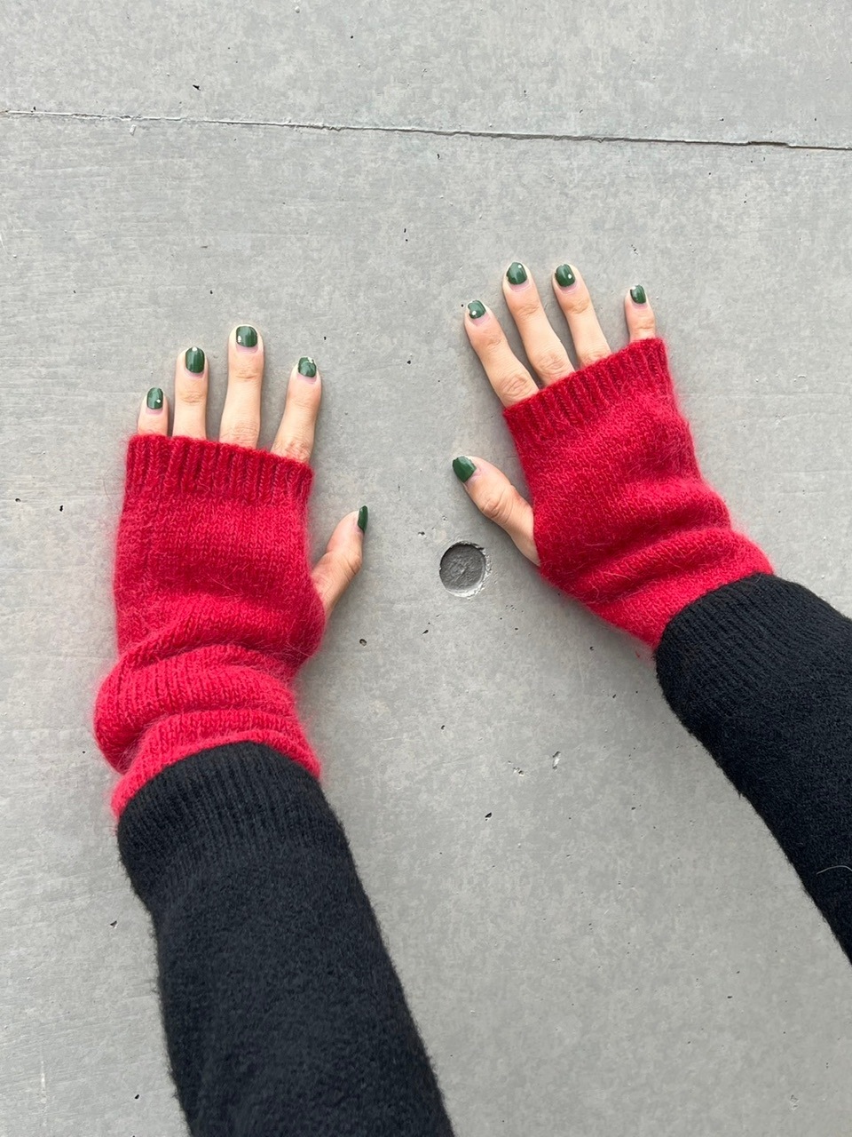 【Chikashitsu +】arm warmer (6color)