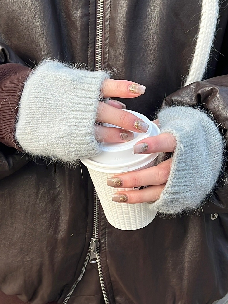 【Chikashitsu +】arm warmer (6color)