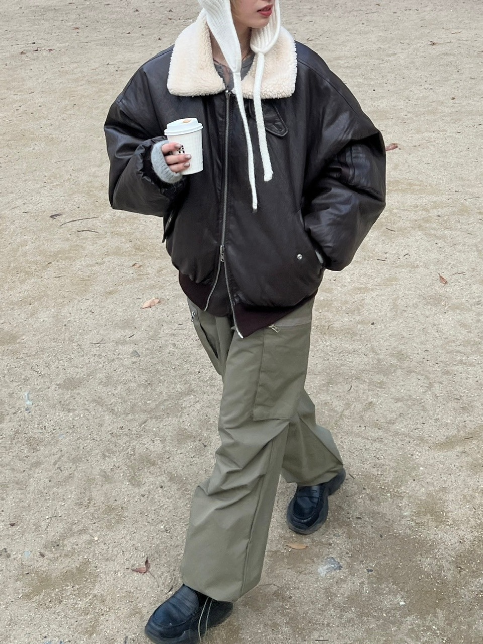 【Chikashitsu +】arm warmer (6color)