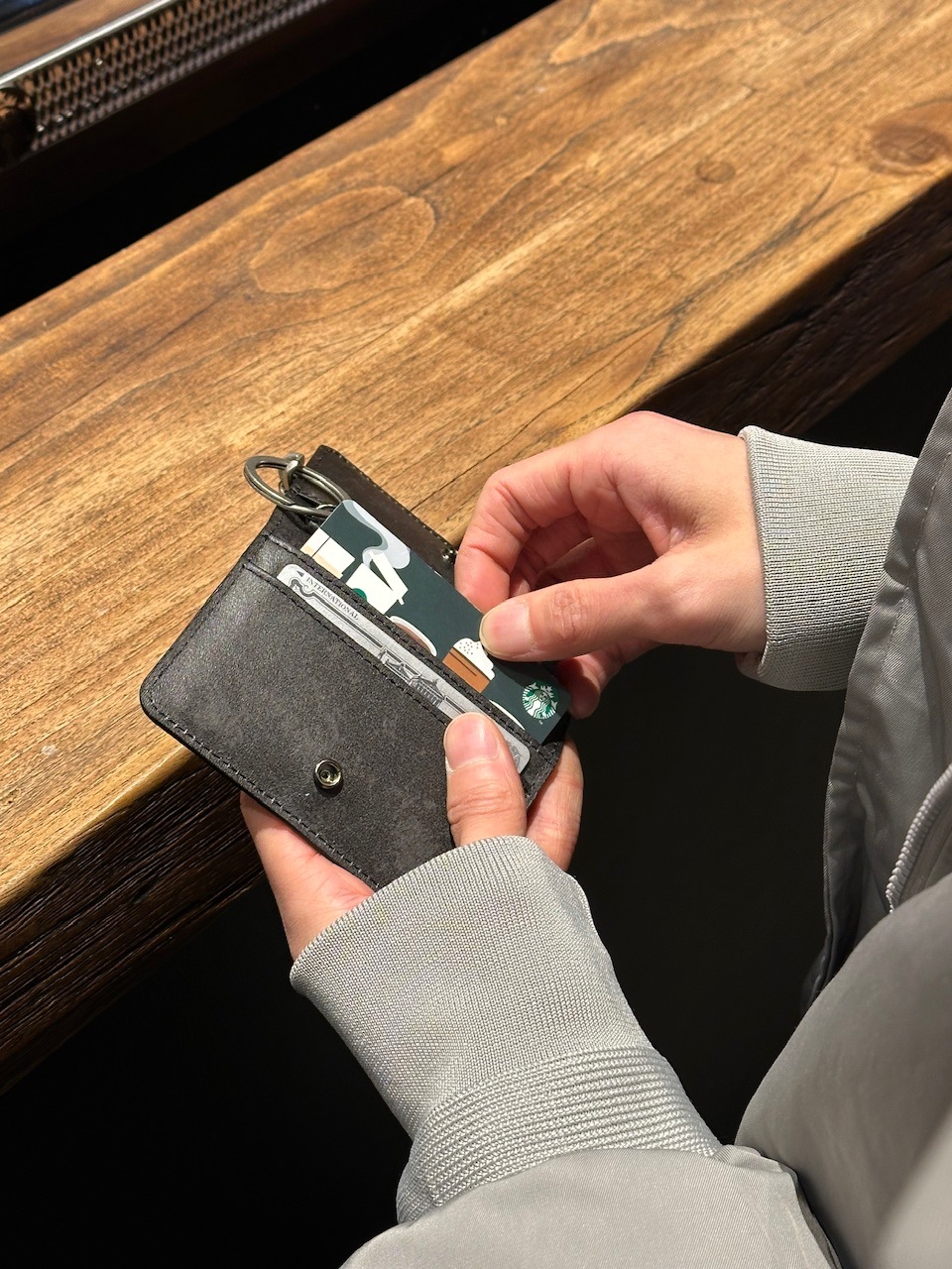 Pochi様 売約済です。 大阪店WEB限定【Chikashitsu +】original card case | OUR BRAND