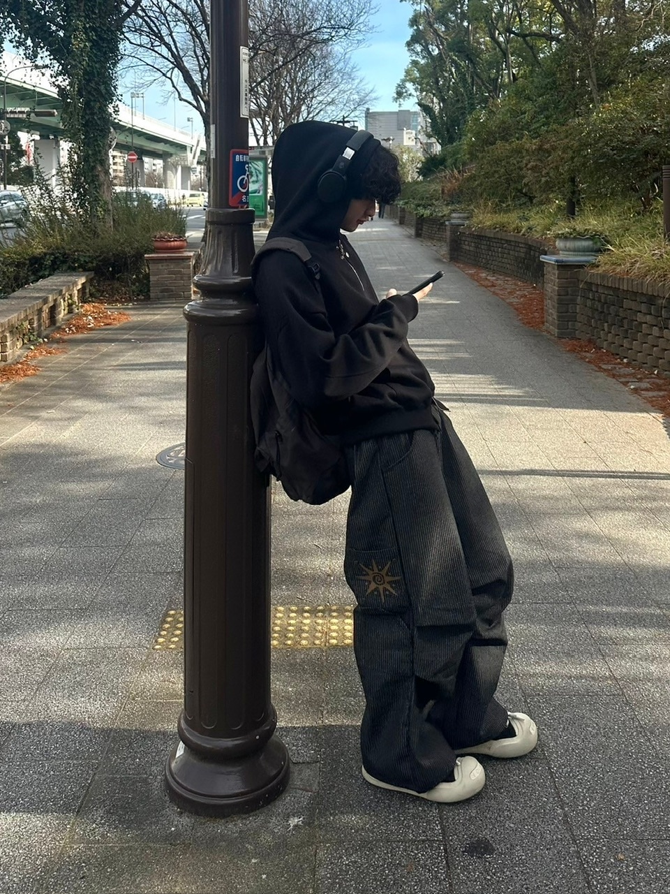 受注制【youll】stripe carpenter pants (2color)