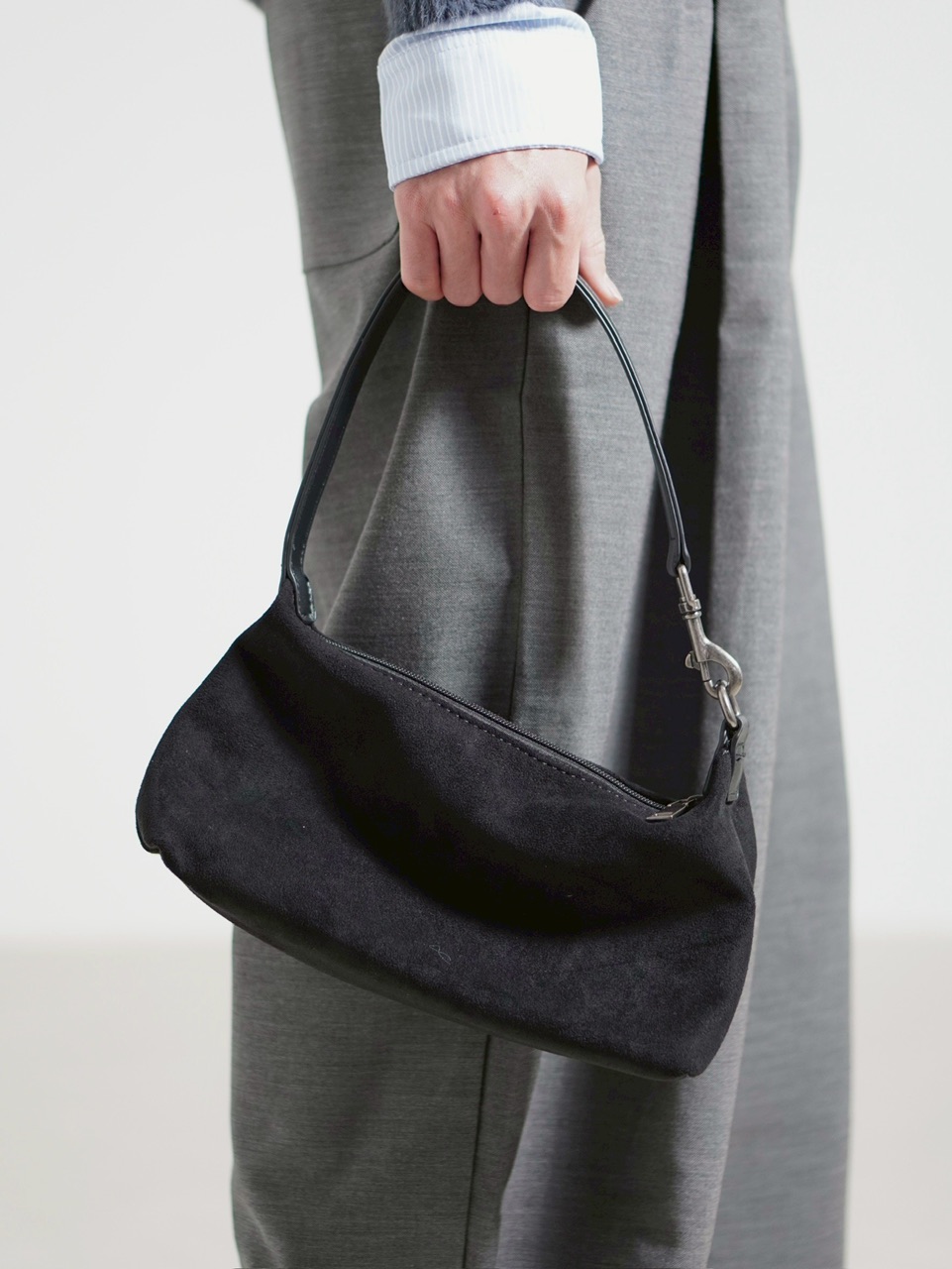 スーちゃんハンドバッグ 2個 ⚠️ やえ 受注制【Chikashitsu +】2 way suede hand bag / 【チカシツプラス