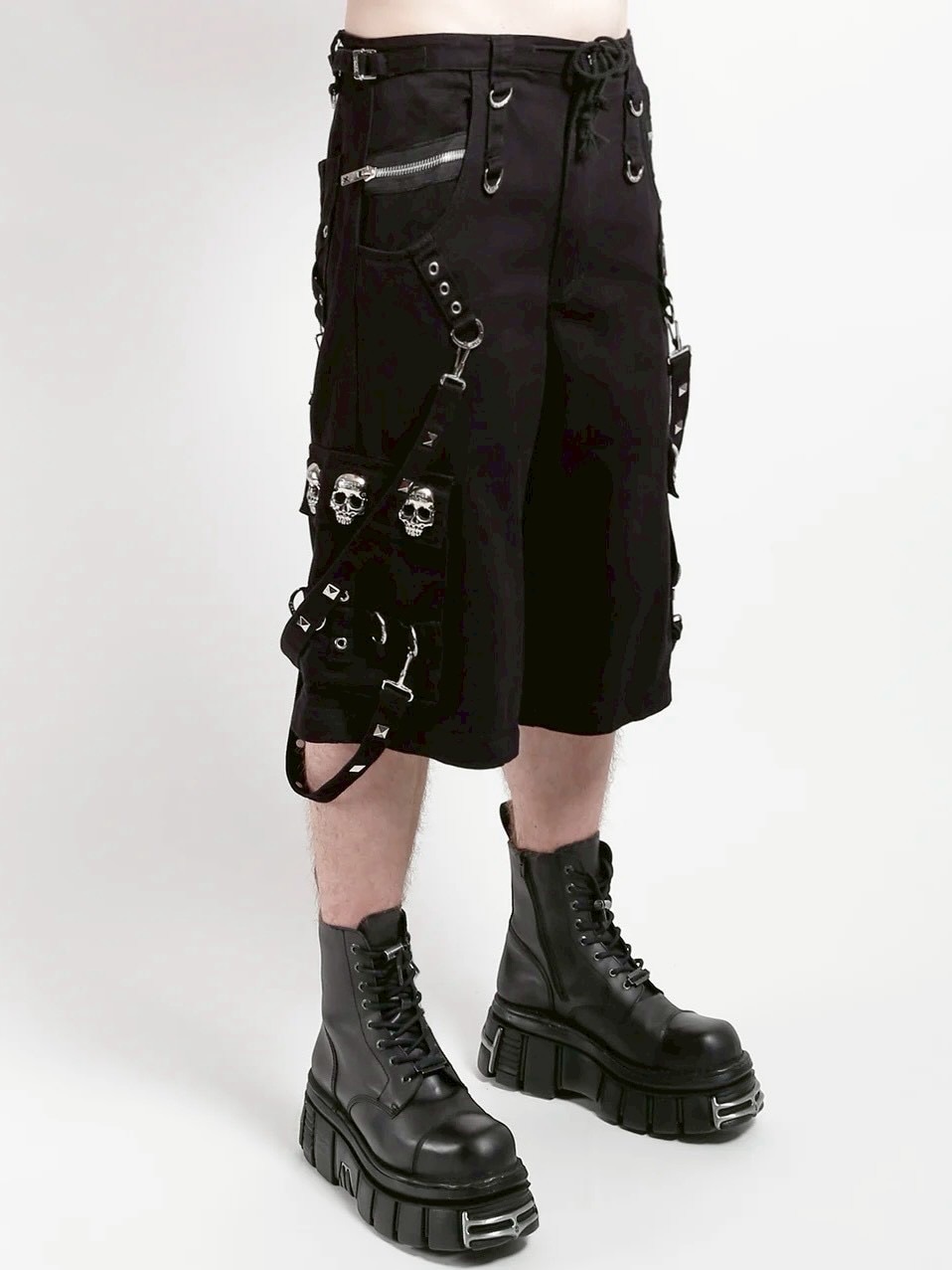 TRIPP nyc】SKULL STUD DENIM DARK STREET PANT[BD3691M] / 【トリップ