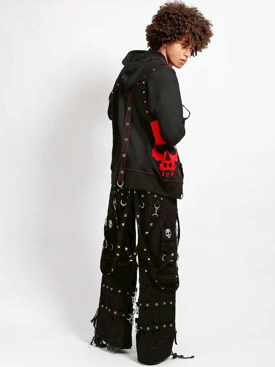 TRIPP nyc】SKULL STUD DENIM DARK STREET PANT[BD3691M] / 【トリップ