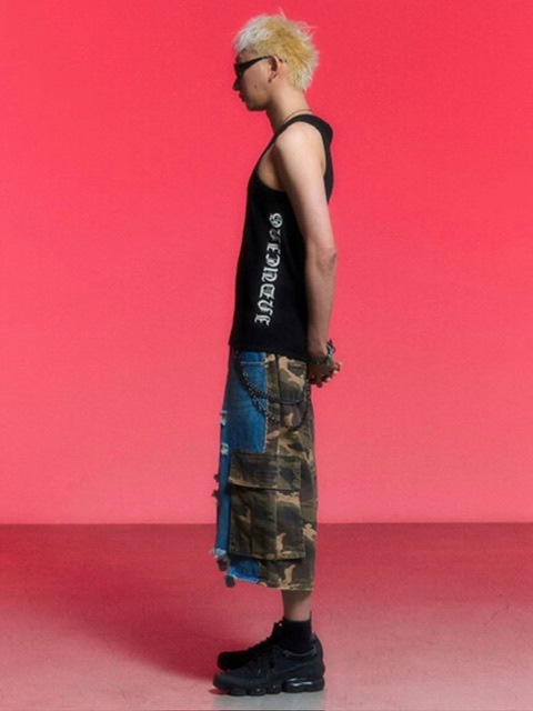 トップス Muscle. SCHISM INDUCING】MUSCLE TANK TOP | OUR BRAND,SCHISM INDUCING