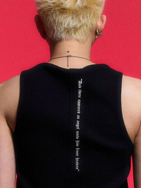 SCHISM INDUCING】MUSCLE TANK TOP | OUR BRAND,SCHISM INDUCING