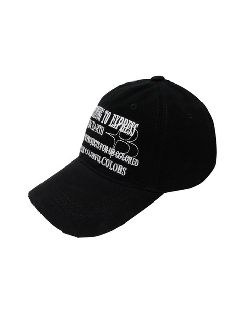 【BLACK PURPLE】Luxe Washing Ball Cap