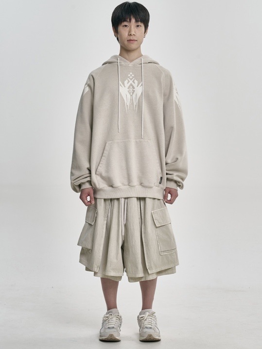 【AJO AJOBYAJO】24FW★ Paneled Down Short Jacket Paneled Short Padded Jacket [CAMEL] - AJOBYAJO