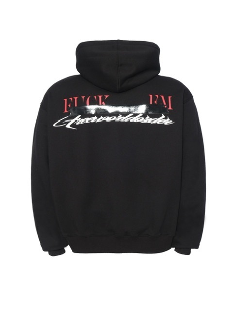 F.V.V.O】BLACK TAP PRINTED ZIP HOODIES | OUR BRAND,F.V.V.O / エフ 
