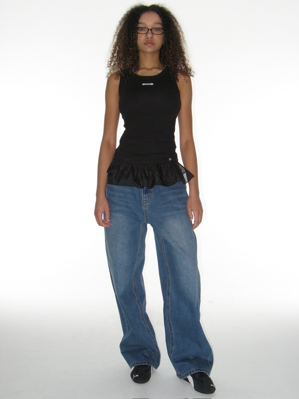 CRANK】FRILL SNAP SLEEVELESS | OUR BRAND,CRANK | PRESSING